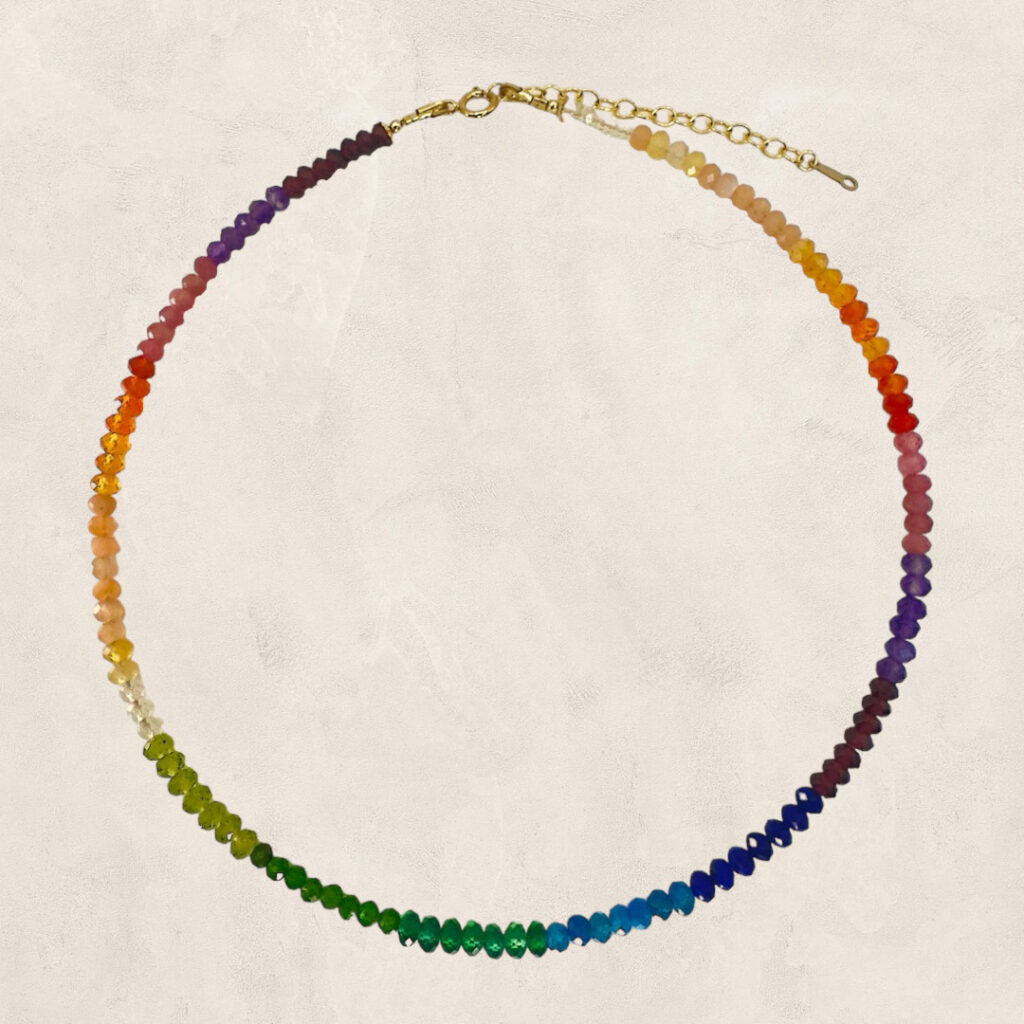 collier arc en ciel RAINBOW