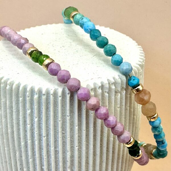 bracelet turquoise JULY