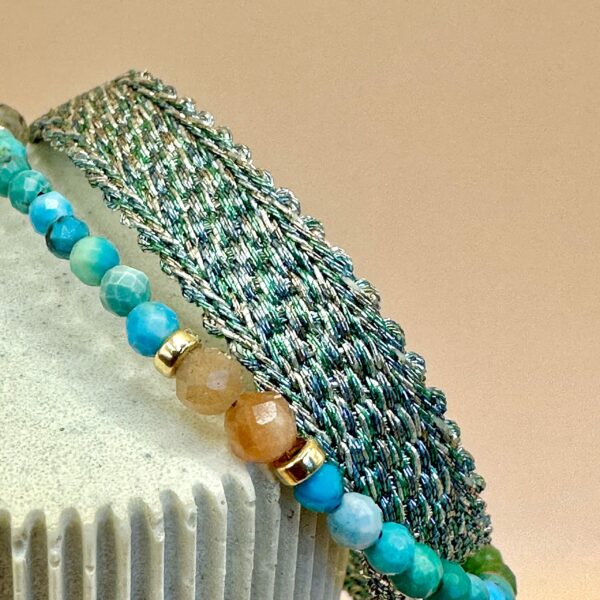 bracelet turquoise JULY