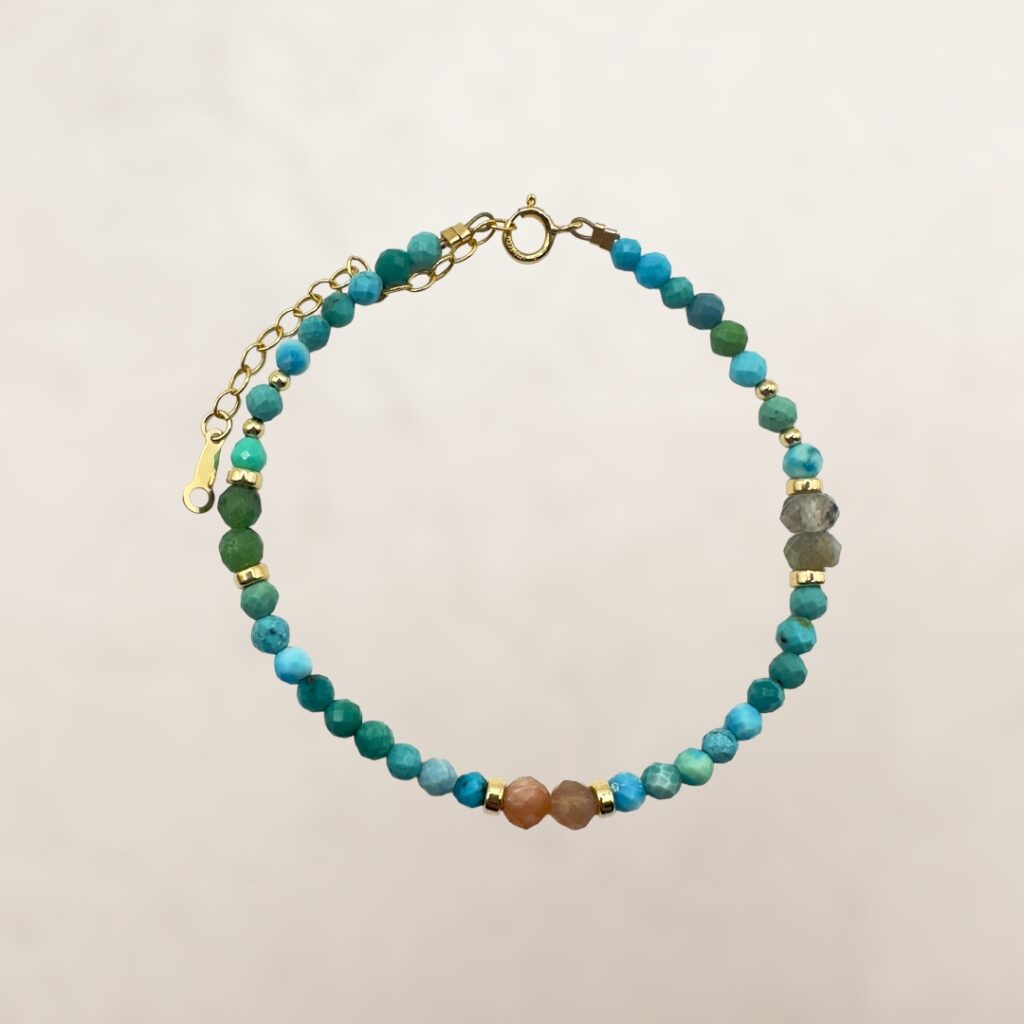 bracelet turquoise JULY