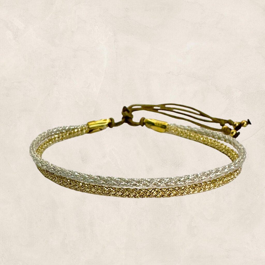 bracelet double cordon TESS